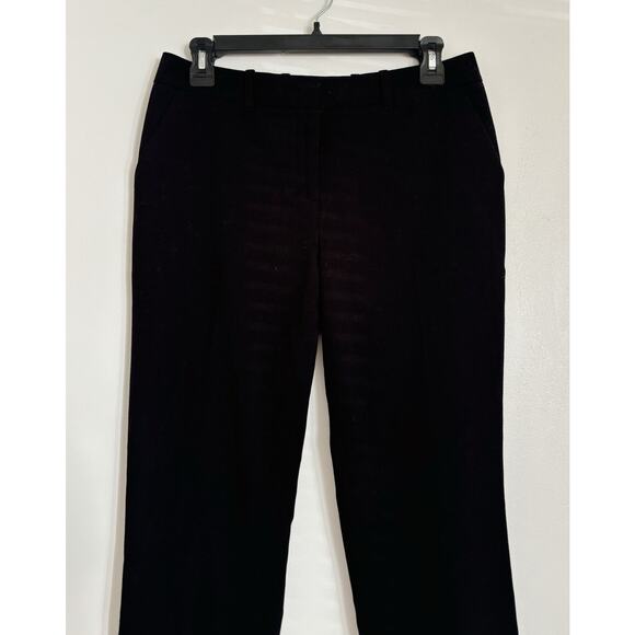 Black Calvin Klein Mid Rise Dress Pants 6 - Picture 2 of 8